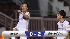 Kết quả TP.HCM 0–2 Bình Dương: HLV Nguyễn Anh Đức giành chiến thắng đầu tiên